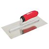 Platoir droit - lame inox - manche bi-composant - dim. 130x280 mm image 0