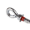 Cheville métallique pour charge légère crochet fermé - Acier image 3