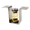 Boite de 25 - Attache OMEGA acoustique à ressort haute performance H80mm image 0