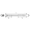 Vis terrasse bois durs - Tête cylindrique - Impreg®X4 - Torx image 10