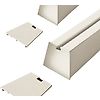 Bouchon support sol 80x80mm - Plastique image 0