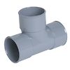 Té pied de biche PVC Vidange 90° Femelle-Femelle image 0