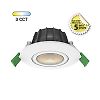 Spots LED encastrable CCT + BBC CHROMA ORIENTABLE image 1
