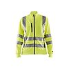 Sweat de travail zippé haute visibilité femme 3308 - Jaune fluo image 0