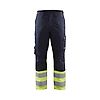 Pantalon retardant flamme inhérent steel 1705 - Marine/Jaune image 0