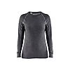 Haut de sous-vêtements WARM femme 7200 - Gris/Noir image 0