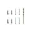 Boite de 12 - Kit de fixation légère pour plafond image 1