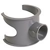 Selle PVC de branchement à 90° Mâle - Femelle. image 2