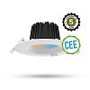 Downlight encastrable LED NAOS Ø176mm  + détecteur IR CCT IP20/IP54 - Blanc image 1