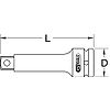 Rallonges à chocs 1'' image 1