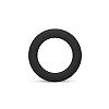 Collerette fixe extra plate pour plafonnier CYNIUS - Noir image 0