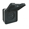 Prise courant PC 20A gris saillie IP55 - OXXO image 1