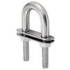 Etrier en U - Avec double plaque - Inox A4 image 9