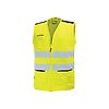 Gilet de travail sans manches haute visibilité SMART - Jaune Fluo image 0
