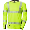 Sous-vêtement technique ras de cou demi zippé haute visibilité ICU LIFA ACTIVE - Jaune image 0