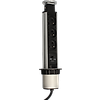 Bloc prises escamotables 3 prises 2P+T +2 USB  image 0