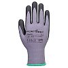 Boite de 12 paires de gants paume picots DermiFlex Essential Multipack Gris/Noir image 1