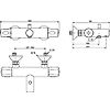 Mitigeur thermostatique bain douche Olyos - chrome image 1