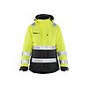 Veste de travail doublée haute visibilité femme 4872 - Jaune fluo/Noir image 0