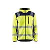 Veste de travail tricotée à capuche haute visibilité 4923 - Jaune fluo/Marine image 0