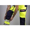 Pantalon de travail multirisque HV HELIUM - JAUNE FLUO/MARINE image 2