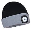 Bonnet rechargeable à LED bicolore Noir/Gris image 0