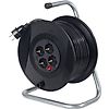 ENROULEUR DE CABLE A TAMBOUR 230MM H05VV-F3G1,5 - IP20 - NOIR image 1