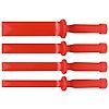 Jeu de grattoirs plats en PVC souple, 4 pièces image 1