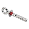 Cheville métallique pour charge moyenne avec anneau - Inox A2 image 1