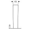 Colonne pour lavabo Bastia blanc image 2