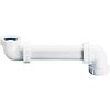 Tubulure lavabo bi-matière avec joints intégrés ⌀32 image 0