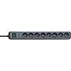 Multiprise ECO-LINE avec interrupteur et parasurtenseur 13500A - 1,4m H05VV-F 3G1,5 image 1