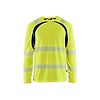 T-shirt de travail manches longues haute visibilité 3599 - Jaune/Marine image 0