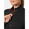 Sous-vêtement technique demi zippé en laine mérinos femme LIFA image 2