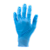 Boite de 100 Gants jetables Nitrile bleu 5900 - non poudré AQL 1,5 image 4