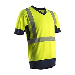 T-shirt de travail manches courtes haute visibilité KOMO - Jaune Fluo image
