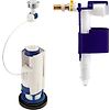 Mécanisme WC NF 3V102 - Kit compact avec robinet flotteur et poussoir double volume image 0