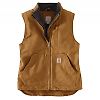 GILET SANS MANCHE WOMENS SHERPA LINED MOCK NECK VEST image 0
