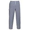 Pantalon Cuisine Chester Bleu Check image 3