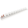 Peigne horizontal 1P+N 13mod pour connexion rangée disjoncteur avec ID H/H 25-40A image 0