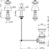 Mélangeur bidet 3 trous image 1