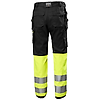 Pantalon de construction haute visibilité classe 1 FYRE - Jaune HV image 1