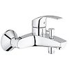 Mitigeur Bain/Douche Eurosmart Mural C2 Chrome image 0