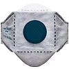 Boite de 10 masques plat pliable en carbone avec valve EAGLE FFP3 Blanc image 0