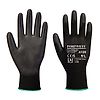 Gants enduit PU paume sans latex Noir image 0