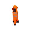 Veste de travail softshell haute visibilité MIKY - Orange Fluo image 24