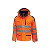 Parka de travail haute visibilité imperméable BACKER - Orange Fluo image 0
