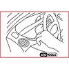 Jeu de leviers plastique pour baguettes et revêtements, 5 pièces image 1