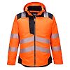 Parka HV PW3 Orange/Noir image 7