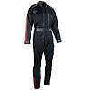 Combinaison de travail double zip SHIP - Noir/Gris image 0